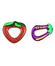 Vworld Water Filled Teether Combo For Babies Non Toxic Teether Toy (Pack Of 2) (Multicolour)