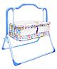 VParents Umbi New Born Baby Crib Bassinet cot Swing Cradle Jhula Palna (Blue)