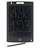 Babyhug LCD Writing Tablet -Black | High-Quality Multicolor LCD Screen For Ages 3-9 years | Doodling & Early Learning | Promotes Eye-Hand Coordination, Motor And Emotional Growth | BIS Certified