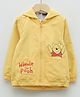 LC Waikiki Full Sleeves Disney Featuring Winnie The Pooh Printed   Hooded Sweatshirt - Yellow
