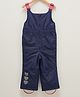 LC Waikiki Sleeveless Placement Heart Printed Ski Jumpsuit - Light Navy Blue