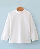 LC Waikiki Full Sleeves Solid Tee - Ecru Off White