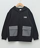 LC Waikiki  Full Sleeves Pocket Detailed Hooded Zipper Sweatshirt - Black