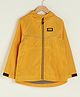 LC Waikiki Full Sleeves Solid   Reflector Detailed Hooded Jacket  - Orange