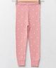 LC Waikiki Polka Dots Printed Knitted Leggings - Pink