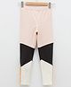 LC Waikiki  97% Cotton 3% Elastane & Spandex Colour Blocked Leggings - Pink