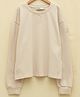 LC Waikiki Full Sleeves Solid Sweatshirt - Beige