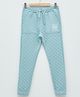 LC Waikiki Placement Make Your Dreams Happen Printed Quilted Pant - Blue