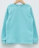 LC Waikiki Full Sleeves Solid Tee - Turquoise Blue