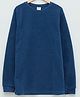 LC Waikiki Full Sleeves Solid Tee - Navy Blue