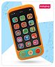 Babyhug Musical Smartphone Toy  Color & Print May Vary  | Realistic sound & light features with safe rounded edges | Enhances sensory development, role play & auditory skills in toddlers