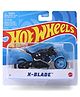 Hot Wheels Die Cast Free Wheel X-Blade Bike - Blue