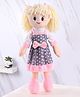 Bonfino Plush Hannah Candy Doll Purple - Height 48 cm