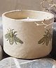 Aranya Earthcraft Green Honey Bee Soy Wax Candle - White