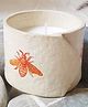 Aranya Earthcraft Honey Bee Soy Wax Candle - White