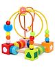 Happy Hues Wooden Roller Coaster Bead Maze Toys for Babies  Open End Activity Toy