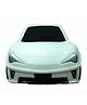 Emob Porsche Car Shape Travel Trolley Bag - White