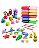VGRASSP 12 Pcs Pack Super Light Air Dry DIY Clay Fun Toy Kit with 3 Tools For Kids For Playing Creative And Colorful Art And Craft With Soft Clay - Fun Educational Kit