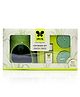 Iris Homefragrances Ceramic Fragrance Vaporizer Set with Two Tealights and Lemon Grass Oil