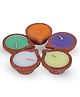 Iris Homefragrances Aromatic Candle Diyas  - Set of 1