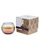 Iris Celeste Fragrance Black Oudh Variant Madhina Star Amber Collection Matka Candle - 145 g
