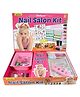 Paper Moon Pretend Play Deluxe Nail Salon Kit for Girls - Multicolour