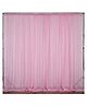 Bubble Trouble Pink Tulle Net Decorative curtain-  Pink Pack of -2