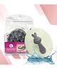 Majestique Body Bath Silicone Shampoo Massager Hair Scalp & Head Care Massage Brush for Shampoo Stress & Tension Relief - Multicolor