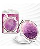 Majestique Dual Side Hexaglitter Pocket Mirror - Distortion-Free Hexa Small Mirror for Purse Compact Folding Mirror  - Color May Vary