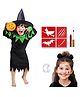 Sarvda Halloween Theme Unisex Witch & Wizard Costume Set - Black