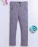 Nino Bambino 100% Cotton Solid Track Pant - Grey