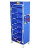 Little One's   7 Shelves Baby Foldable Wardrobe   Aquatic Blue