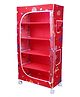 Little One's   5 Shelves Baby Foldable Wardrobe   Aquatic Red