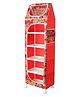 Little One's   6 Plastic Shelves Baby Wardrobe Toy Organizer   Jungle Red   TB6 AR