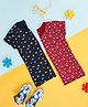 YU by Pantaloons Pack Of 2 Half Sleeves  Fruits & Cake Printed Tees - Multi Colour