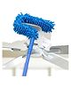 Luvlittle  Fan Cleaner Brush with Long Rod Flexible Fan Cleaning Mop Microfiber Dust Cleaner Foldable Duster (Color May Vary)