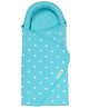 Tidy Sleep Blue Polka Blocks - Baby Wrapper
