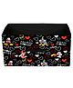 Fun Homes Rectangular Storage Box Mickey Mouse Print - Black