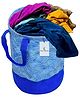 Fun Homes Laundry Bag Laheriya Print - Blue
