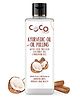 Coco Crush Ayurvedic Coconut Oil for Oil Pulling Cinnamon Flavor - 200 ml