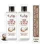 Coco Crush Coconut Oil for Oil Pulling Gandusha Kriya - Pack of 2, 200ml each (400ml)