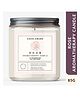 Coco Crush Rose Aroma Jar Candle -100% Pure Soy Wax 25Hr+ Burn Time Candle - 85g