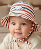 Babyoye 100% Cotton  with Eco Jiva Finish Dolphin Print Cap- Multicolour