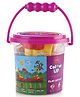 Cello Colour Up Clay Bucket 180 gms -  Multicolour