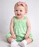 Carter's Sleeveless Print Romper - Green