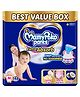 MamyPoko Pants Extra Absorb Baby Diapers, Medium (M size) | 7-12 kg | 148 Count |Deep Sleep Diapers| Soft gentle fit |Deep Absorbent Crisscross | skin friendly with coconut oil |