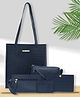Bagsy Malone Women's Vegan Leather Stylish Tote Bag Pack of 5 | Ladies Purse Handbag