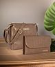 Bagsy Malone Women's Vegan Leather Iconic Sling Bag Set of 2 | Ladies Purse Handbag