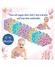 Chirsh New Born Baby Cotton Cloth Nappy Diapers Pack Of 10 (0-4 Months) - Multicolor