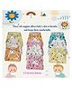 Chirsh New Born Baby Cotton Cloth Nappies/Diapers/ Langot Pack Of 10 (0-6 Months) - Multicolor